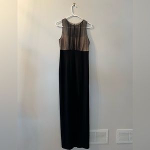 NWT Kay Unger Silk Evening Cocktail Dress, Size 6